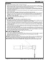 Предварительный просмотр 19 страницы Nilfisk-Advance Captor 4300B Instructions For Use Manual