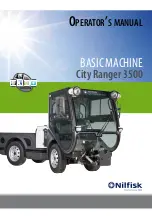 Nilfisk-Advance City Ranger 3500 Operator'S Manual preview
