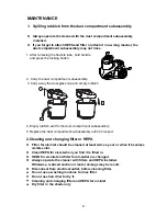 Preview for 9 page of Nilfisk-Advance COMBAT Instructions For Use Manual