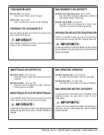 Preview for 31 page of Nilfisk-Advance Convertamatic 28LX Instructions For Use Manual