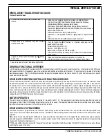 Preview for 27 page of Nilfisk-Advance Cr 1100 Quick Start Troubleshooting Manual