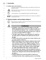 Preview for 4 page of Nilfisk-Advance E 130.3 User Manual