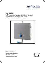 Nilfisk-Advance FOOD Hybrid SU21 Directions For Use Manual preview