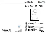 Nilfisk-Advance Gerni 2302A Operating Manual preview