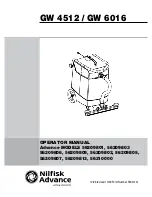 Предварительный просмотр 1 страницы Nilfisk-Advance GW 4512 Operator'S Manual