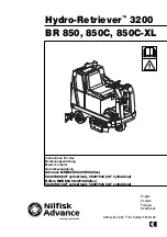 Предварительный просмотр 2 страницы Nilfisk-Advance Hydro-Retriever 3200 Service Manual