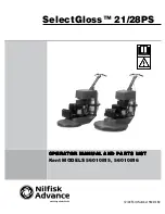 Nilfisk-Advance Kent 56010815 Operator'S Manual And Parts List preview