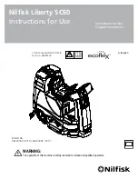 Nilfisk-Advance Liberty SC60 Instructions For Use Manual preview