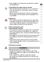 Preview for 5 page of Nilfisk-Advance MC 2C Series Instruction Manual