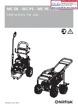 Preview for 1 page of Nilfisk-Advance MC 2C T Instructions For Use Manual