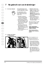 Preview for 158 page of Nilfisk-Advance MC 2C Instructions For Use Manual