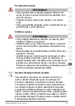 Preview for 277 page of Nilfisk-Advance MC 2C Instructions For Use Manual