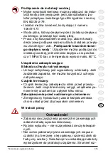 Preview for 315 page of Nilfisk-Advance MC 2C Instructions For Use Manual