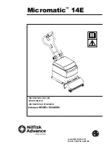 Preview for 2 page of Nilfisk-Advance Micromatic 14E Instructions For Use Manual