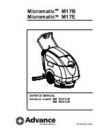 Nilfisk-Advance Micromatic M17B Service Manual preview