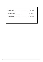 Preview for 3 page of Nilfisk-Advance MicroVac 12 Instructions For Use Manual