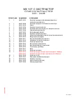 Preview for 63 page of Nilfisk-Advance MX 107 C Operating Instructions Manual