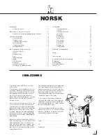 Preview for 11 page of Nilfisk-Advance N/G-4001A Operating Manual