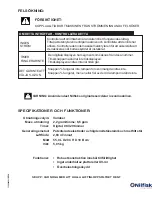 Предварительный просмотр 47 страницы Nilfisk-Advance OZ 1 Information & Operating Instructions