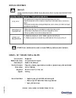 Предварительный просмотр 63 страницы Nilfisk-Advance OZ 1 Information & Operating Instructions