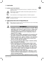 Preview for 23 page of Nilfisk-Advance P 160.2-15 SUPER PRO X-TRA Operating Instructions Manual