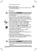 Preview for 27 page of Nilfisk-Advance P 160.2-15 SUPER PRO X-TRA Operating Instructions Manual