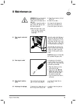 Preview for 35 page of Nilfisk-Advance P 160.2-15 SUPER PRO X-TRA Operating Instructions Manual