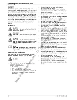 Preview for 6 page of Nilfisk-Advance RS 500 Instructions For Use Manual