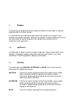 Preview for 3 page of Nilfisk-Advance S Booster MP44 User Manual