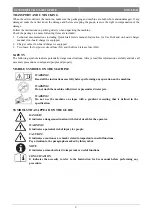 Preview for 5 page of Nilfisk-Advance SC3500 Quick Start Manual