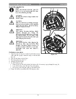 Предварительный просмотр 22 страницы Nilfisk-Advance SC530 53 BD GO Instructions For Use Manual