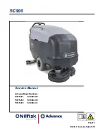 Nilfisk-Advance SC900 Series Service Manual предпросмотр