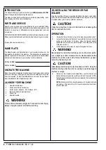 Preview for 7 page of Nilfisk-Advance SD 17 Instructions For Use Manual