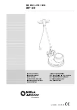 Nilfisk-Advance SD 400 Instructions For Use Manual preview