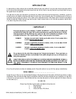 Preview for 3 page of Nilfisk-Advance SelectSpray 1500EH Instructions For Use And Parts List