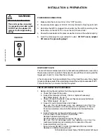 Preview for 12 page of Nilfisk-Advance SelectSpray 1500EH Instructions For Use And Parts List