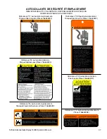 Preview for 37 page of Nilfisk-Advance SelectSpray 1500EH Instructions For Use And Parts List