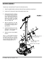 Preview for 9 page of Nilfisk-Advance Shadow 17 Operator'S Manual And Parts List