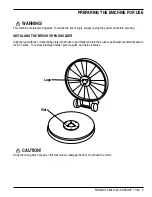 Preview for 10 page of Nilfisk-Advance Shadow 17 Operator'S Manual And Parts List