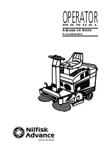 Preview for 2 page of Nilfisk-Advance SR 1000 B Operator'S Manual