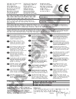 Preview for 2 page of Nilfisk-Advance SR 1000S B Instructions For Use Manual