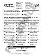 Preview for 2 page of Nilfisk-Advance SR 1300H B User Manual