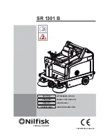 Preview for 1 page of Nilfisk-Advance SR 1301 B User Manual