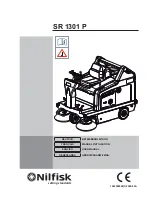 Preview for 1 page of Nilfisk-Advance SR 1301 P User Manual