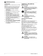 Preview for 6 page of Nilfisk-Advance SR 1450 B-D User Manual