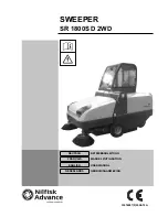 Preview for 1 page of Nilfisk-Advance SR 1800S 2WD User Manual