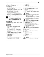 Preview for 61 page of Nilfisk-Advance SR1800C B-D User Manual