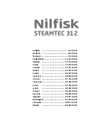 Preview for 2 page of Nilfisk-Advance STEAMTEC 312 Operating Instructions Manual