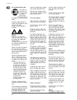 Preview for 42 page of Nilfisk-Advance STEAMTEC 312 Operating Instructions Manual