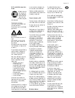 Preview for 45 page of Nilfisk-Advance STEAMTEC 312 Operating Instructions Manual